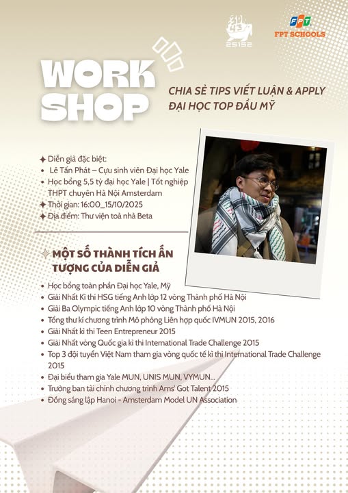 WORKSHOP CHIA SẺ TIPS VIẾT LUẬN